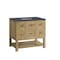 James Martin Vanities Breckenridge 36in Single Vanity, Light Natural Oak w/ 3 CM Charcoal Soapstone Top 330-V36-LNO-3CSP - alternate 2